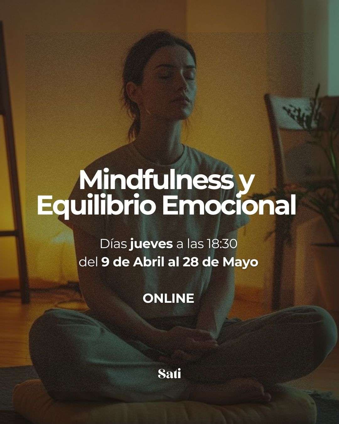 programa de mindfulness y equilibrio emocional, online
